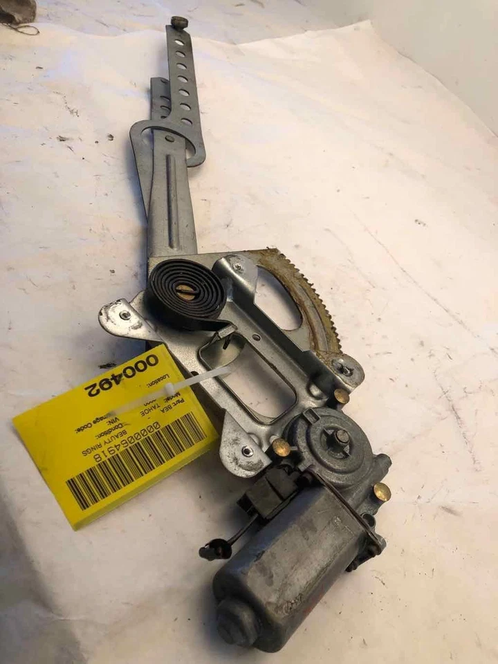 Chevy Tahoe 1988-2000 puerta delantera ventana regulador eléctrico lado pasajero derecho Foto 1 de 4