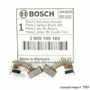 Genuine Bosch Carbon Brushes for GDR18V-Li Impact Driver GDR 18V Li 2609199169