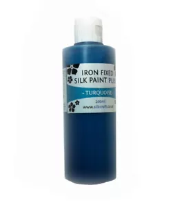 Silkcraft Seidenfarbe Plus - Eisenfest 200ml - Türkis - HOHE QUALITÄT - Bild 1 von 1