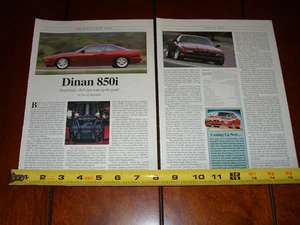 1993 BMW DINAN 850i - ORIGINAL ARTICLE - Picture 1 of 3