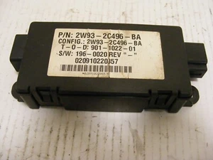 2003 JAGUAR S TYPE EPB ELECTRIC HANDBRAKE CONTROL MODULE 2W93-2C496-BA - Picture 1 of 7