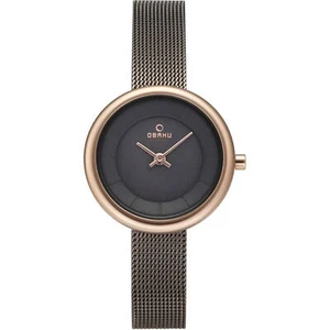 Obaku Women's Watch Classic Rose Gold IP Stainless Steel Bracelet V146LXVJMJ - Picture 1 of 1