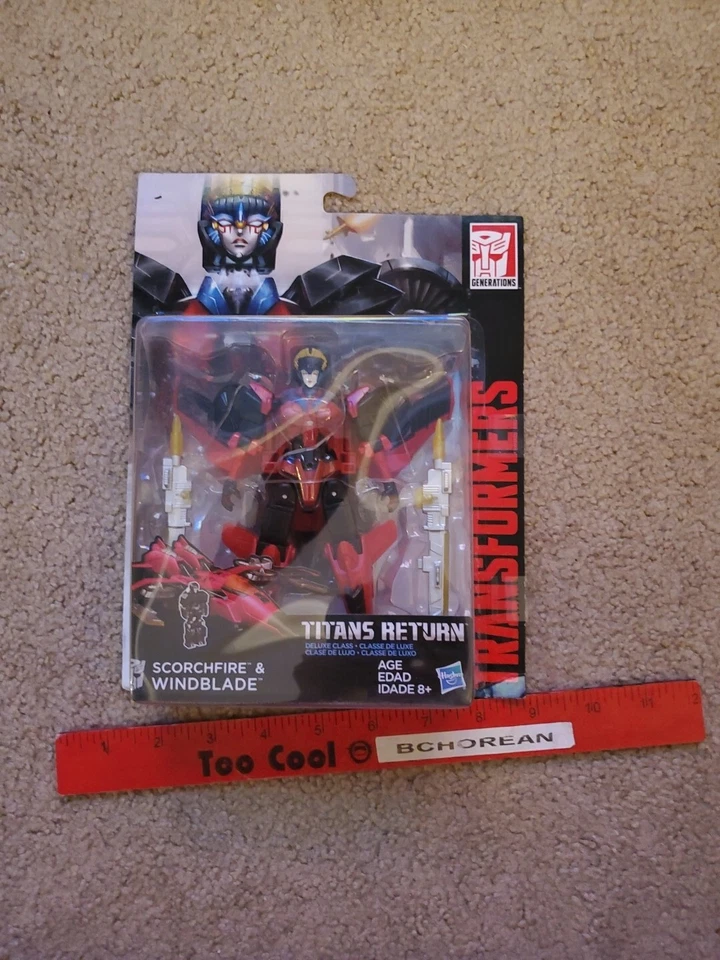 Hasbro Transformers Generations Titans Return Deluxe Windblade Figure W3 17
