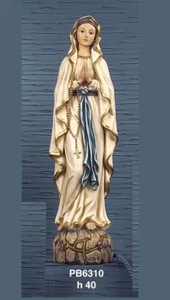 Immagini Statue Sacre Madonna di Lourdes in resina h 40 cm by Paben. - Foto 1 di 1
