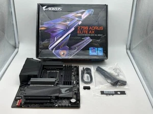 GIGABYTE Z790 AORUS ELITE AX LGA 1700 ATX Intel Motherboard - Picture 1 of 9