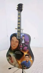 Elvis Presley Bradford Exchange Limited Ed Gitarre Light Burning Love Low #'s - Bild 1 von 7