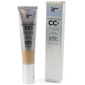 IT Cosmetics 32mL Your Skin But Better CC+ Cream & Anti-Ageing Hydrating Serum - Picture 1 of 10