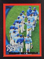 Kansas City Royals 2010 Topps Complete Set Red Team Card /299 #69