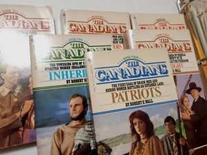 The Canadians Book Lot by Robert E Wall Books # 1-6 Original Paperbacks - Picture 1 of 7