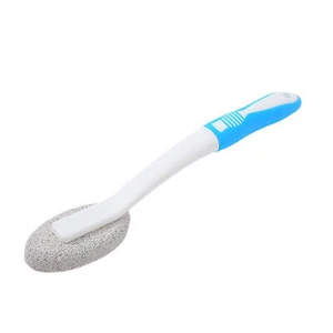 Toilet Cleaning Brush Pumice Stone With Handle Tiles Tub Sink Brick Pool Cleaner - Picture 1 of 12