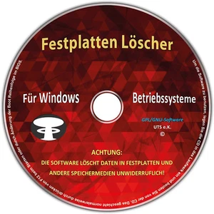 Festplatten Löscher & Formatiere, Datenvernichter, Sichere Datenlöschung Windows - Bild 1 von 2