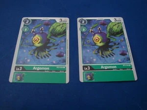 Digimon Argomon BT2-042 C x 2 NM/M Release Special Booster - Picture 1 of 2
