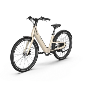 Electric Bike w 40 Miles Max Operating Range and 25 Mph Max Speed, Desert Sand - Picture 1 of 7