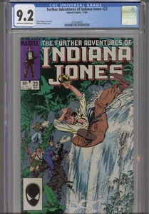 Further Adventures of Indiana Jones #23 CGC 9.2 1984 Marvel Comics ¡NUEVA PELÍCULA! - Imagen 1 de 4