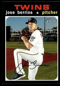 Tarjetas Topps Heritage238 2020 José Berrios | Arpin como nuevas - Imagen 1 de 2