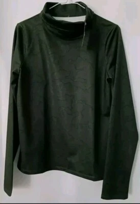 NUEVA Camisa Under Armour Suelta CW Cuello Embudo Firma Manga Larga Talla Pequeña Foto 1 de 4