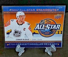 CONNOR MCDAVID 2018-19 TIM HORTONS COLLECTOR'S SERIES ALL-STAR STANDOUTS #AS-1