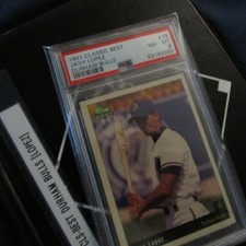 1991 CLASSIC-BEST DURHAM BULLS [JAVY LOPEZ] [PSA 8.0]