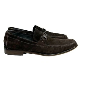 Hugo Boss Wildleder Halbschuhe Braun Slipper 8,5 - Bild 1 von 15