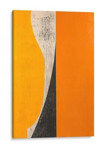 Vibrant Abstract Art Canvas Print, Modern Home Wall Decor - Picture 1 of 17