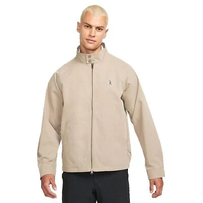 Nike Men XXL Tiger Woods Golf Jacket Repel Waterproof Pocket khaki DA4149-247  - Image 1 of 4