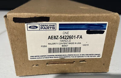 Manija de puerta interior izquierda interior Ford OEM 14-18 Fiesta AE8Z5422601FA Foto 1 de 4