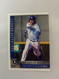 Jean Carlos Negret 2018 Burlington Royals Team Card