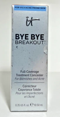 IT Cosmetics Bye Bye Breakout Full Coverage Concealer 0.35 Fl. Oz Deep - New Box - Image 1 of 4