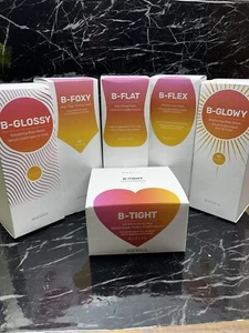 MAELYS 6 Piece Set  B-TIGHT + B-FLEX + B-FLAT + B-FOXY+B-GLOSSY+B-GLOWY 3oz NEW - Picture 1 of 10
