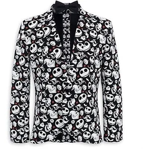 Set giacca adulto The Nightmare Before Christmas con fiocco illuminato taglia Large/XL - Foto 1 di 8