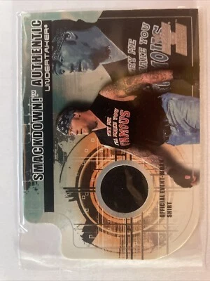 2002 Fleer WWE Raw v. Smackdown! - Undertaker: Smackdown! Authentic Memorabilia - Image 1 of 4