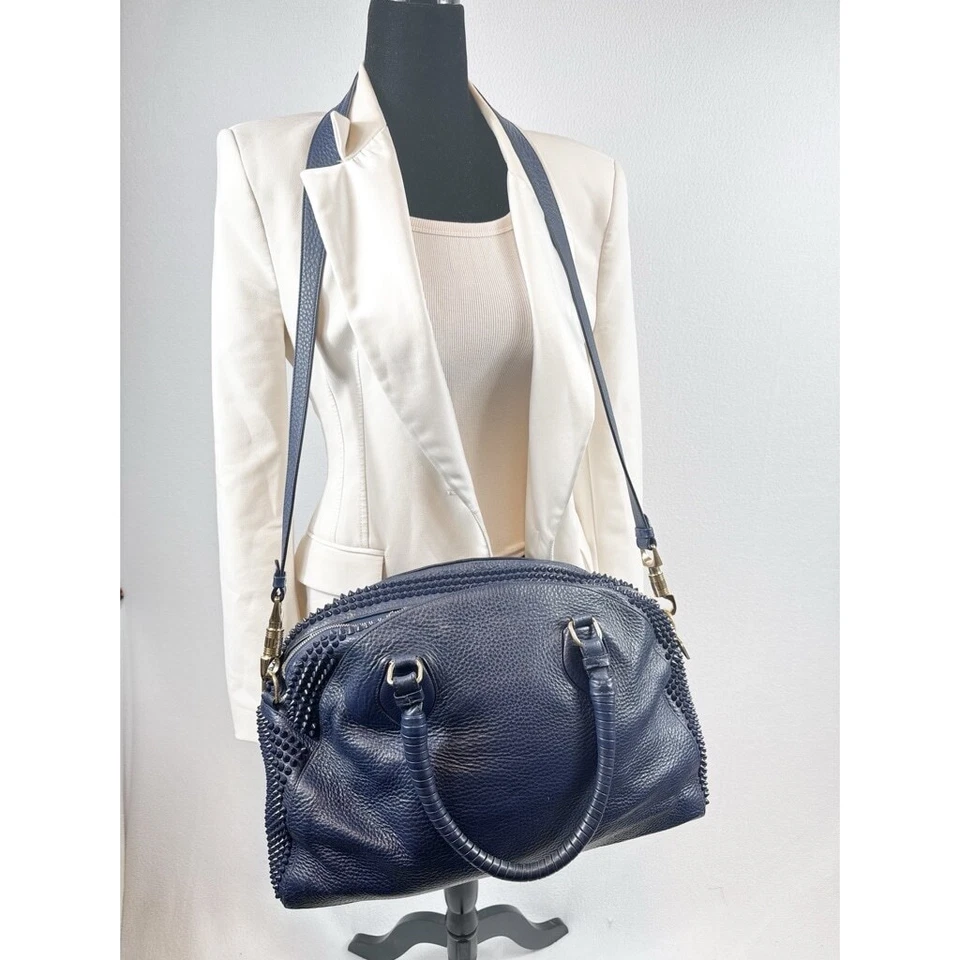 Christian Louboutin Panettone Crossbody Shoulder Bag – Blue - Image 1 of 4