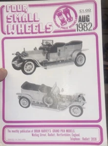4 KLEINE RÄDER - GRAND PRIX MODELLE KATALOG - Aug. 1982 sehr guter Zustand - Bild 1 von 7
