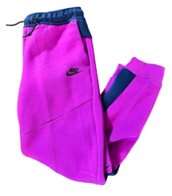 NUEVO Nike Sportswear Tech Polar Niños Grandes Joggers Púrpura Talla Grande HV5869-505 Foto 1 de 3
