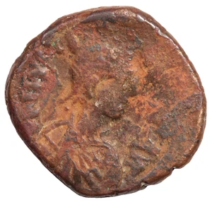 BRONCE BIZANTINO FOLLIS DE JUSTIN I [Constantinopla] (#7446) - Imagen 1 de 2