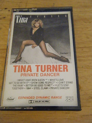 Private Dancer by Tina Turner (Cassette, Sep-1984, Capitol/EMI Records) - Image 1 of 2
