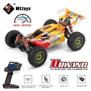 NEW: WLToys 144010 1/14 Scale Metal 4wd BRUSHLESS 2.4GHz RTR Buggy w/ LiPo Batt - Picture 1 of 23