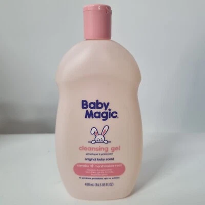 Baby Magic 洁面啫喱原装婴儿香味,16.5 液量盎司 — 第 1/2 张图片