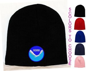NOAA Logo Embroidered Skull Cap - Available in 5 Colors - Beanie Hat