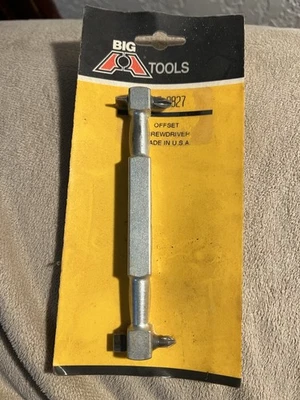 Big A Tools Offset Screwdriver Made In USA - Image 1 of 4