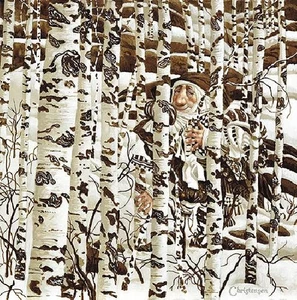 James Christensen Christensen Character Cleverly Camouflaged - Picture 1 of 1