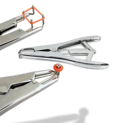 AA PRO ELASTRATOR Ranch Veterinary Castrator, Castration Bander Pliers Farm Tools