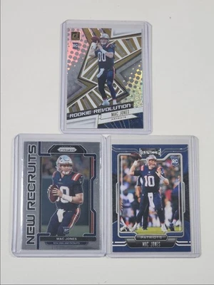 [3] MAC JONES 2021 DONRUSS ROOKIE REVOLUTION FOOTBALL PATRIOTS RC Q5878 - Image 1 of 2