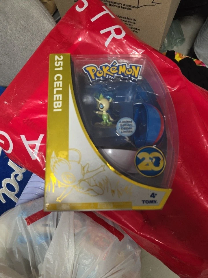 Figura 2016 20 Aniversario Pokemon #251 Celebi Edición Limitada Nueva Rara  Foto 1 de 4