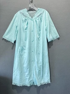 Conjunto de 2 batas y vestidos de noche Shadowline vintage talla S/M EE. UU. nailon delicado croquet - Imagen 1 de 7