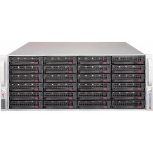 Supermicro CSE-846 X11DPH-T 24LFF: 2x Xeon Gold 5118, 64GB RAM, AOC-S3008L-L8e - Foto 1 di 1