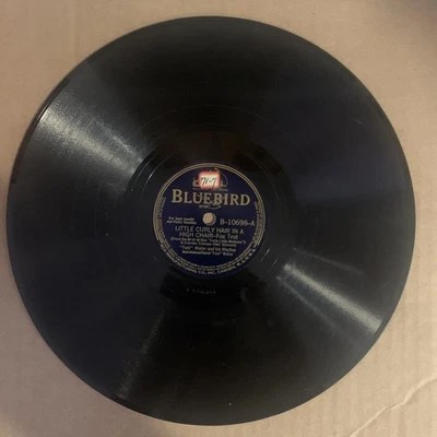 Fats Waller, 78 rpm, V, Little Curly Hair In A High Chair, Bluebird B-10698 - Image 1 of 2