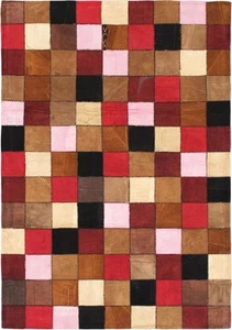 Vintage Hand Woven Carpet 4'5" x 6'5" Traditional Cotton Kilim Rug - Picture 1 of 4