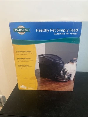 PetSafe Healthy Pet Simply Feed 12-Meal Automatic Pet Feeder New in Box! SEALED - Image 1 of 4