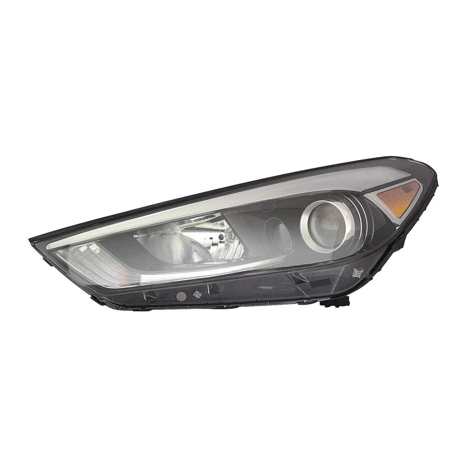 New Driver Side Halogen/LED Headlight Assembly Fits 2016-2018 Hyundai Tucson OEM - Image 1 of 1
